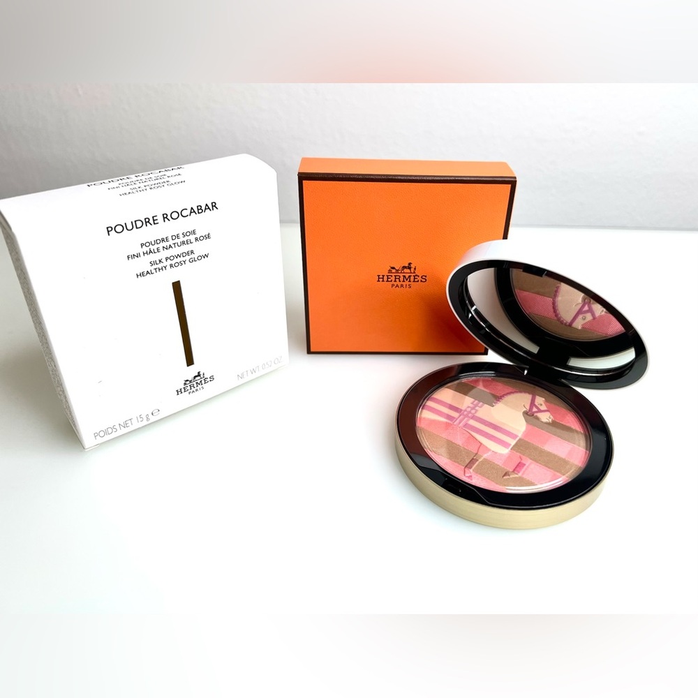 🌸New Hermès Rocabar silk Powder Healthy Rosy Glow 🌸